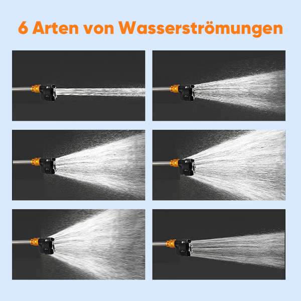 Saker® 6-in-1-Sprühdüse Autowaschwasserpistole