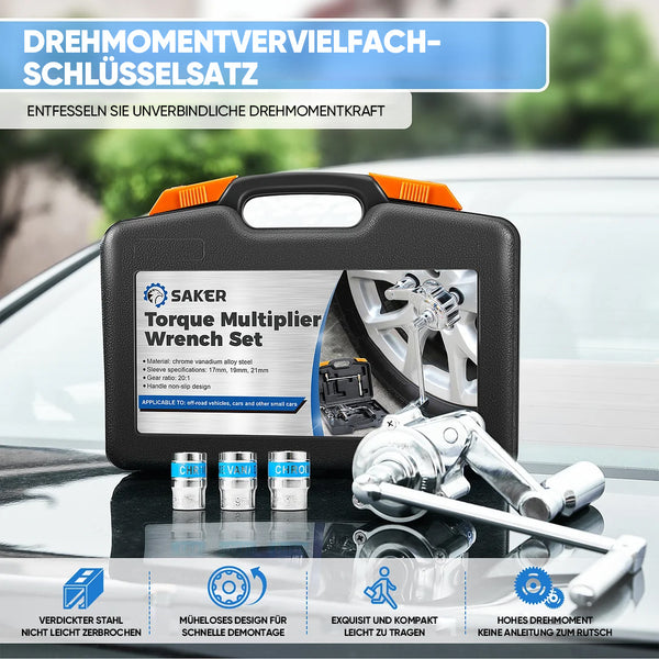 SAKER® DREHMOMENTVERVIELFACH-SCHLÜSSELSATZ