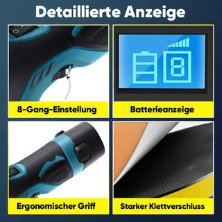 Saker 8-Gang Kabellose Autopoliermaschine