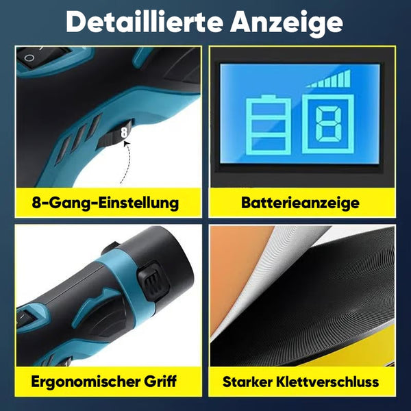 Saker 8-Gang Kabellose Autopoliermaschine
