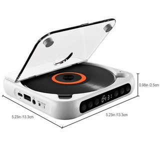 Saker Tragbarer Bluetooth-CD-Player