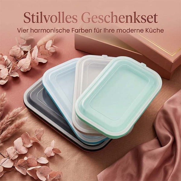 Silikon-Lunchbox mit Deckel