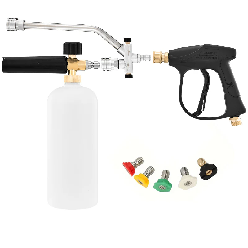 Hochdruckreiniger-Kanone Mit Schaumkanone, Sprühgerät Dual