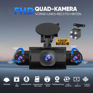 Saker 4-Kanal-FHD-Dashcam