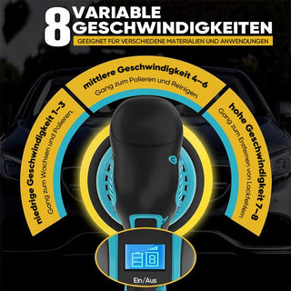 Saker 8-Gang Kabellose Autopoliermaschine