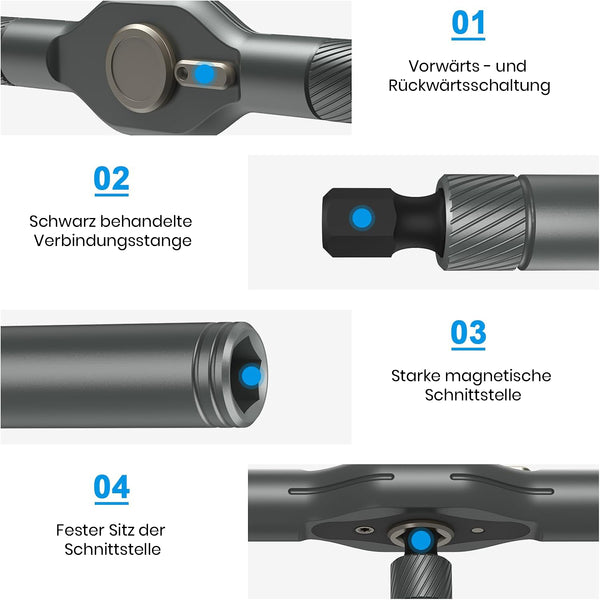 Saker 42 in 1 Magnet-Schraubendreher-Set