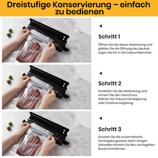 Saker Lebensmittel Vakuumierer Maschine