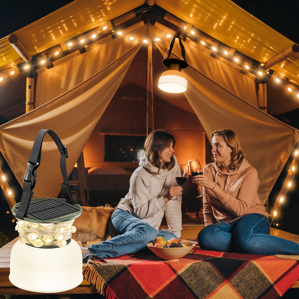 SAKER® Multifarbiges Camping Lichtband
