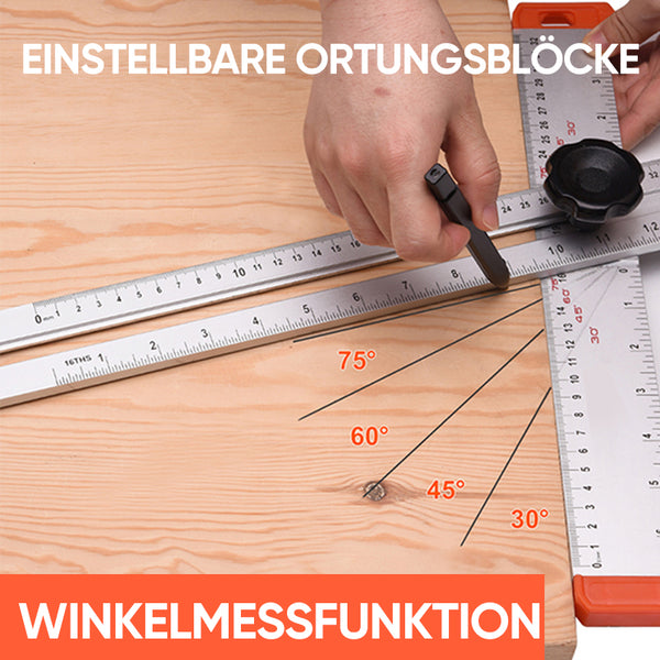 SAKER® 4-IN-1 Bohrer-Positionierungslineal