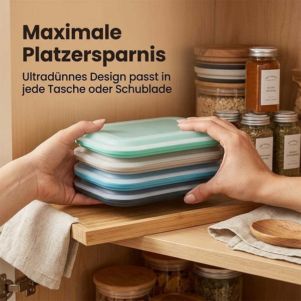 Silikon-Lunchbox mit Deckel