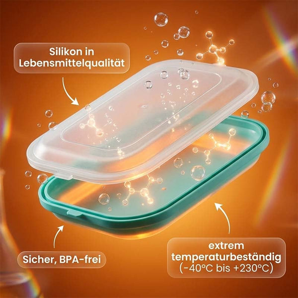 Silikon-Lunchbox mit Deckel