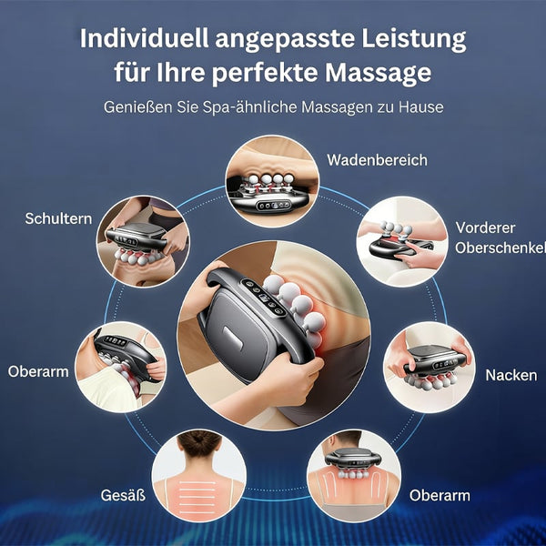 Saker® Tiefengewebsmassage-Pistole, Set