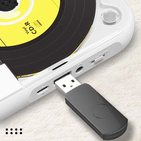 Saker Tragbarer Bluetooth-CD-Player