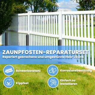 Saker Zaunpfosten-Reparaturset (2 Stück)