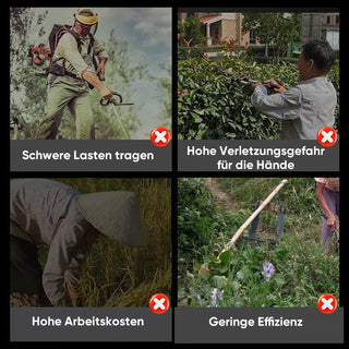 Saker 3-in-1-Gartentrimmer mit Akkus