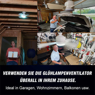 Saker Deckenventilator mit Licht