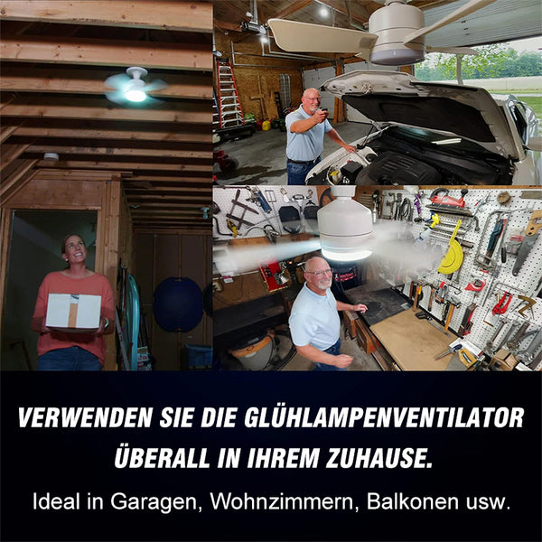Saker Deckenventilator mit Licht