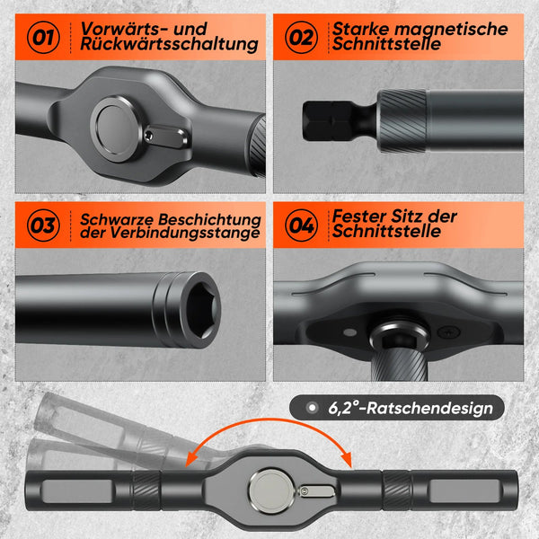 Saker 42-teiliges magnetisches Schraubendreher-Set