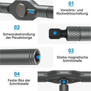 Saker 42-teiliges magnetisches Schraubendreher-Set