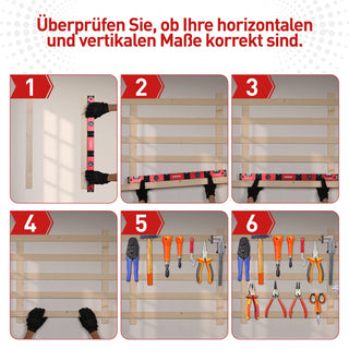 Saker 70cm Magnetische Flexible Wasserwaage mit 4 Libellen 5 Gelenke