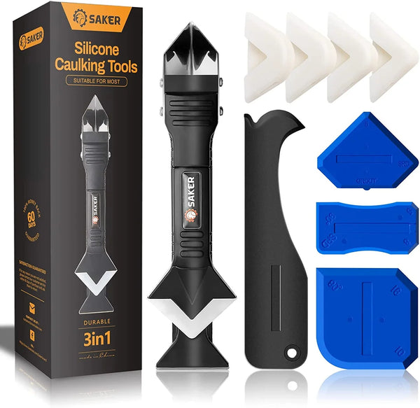 Saker 3 in 1 Silikonentferner Set Dichtungs Werkzeugsatz