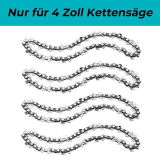 Ersatzketten für 4 Zoll Mini Kettensäge Akku 18V