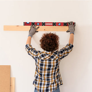 Saker 70cm Magnetische Flexible Wasserwaage mit 4 Libellen 5 Gelenke