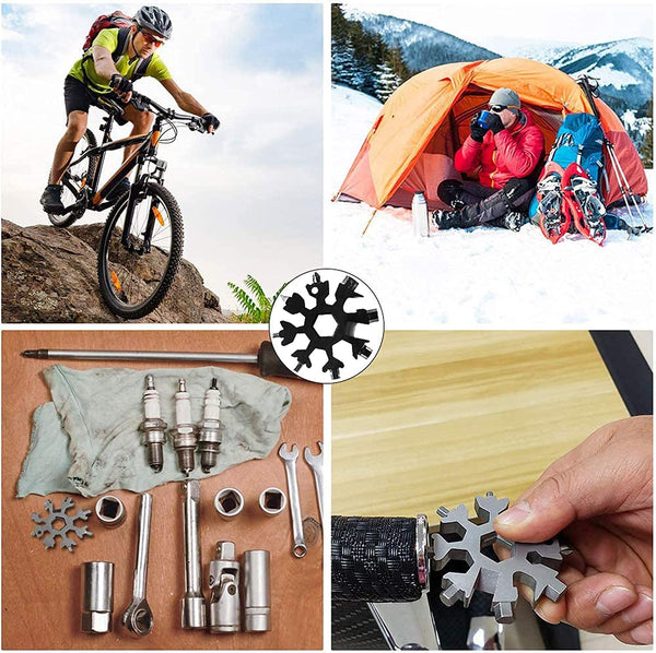 Saker 18-in-1 Schneeflocken Multi Tool