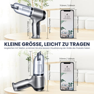 Saker 12 volt autostaubsauger ist leicht zu tragen