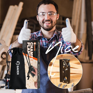 Saker Holzbearbeitungskanten Eckenhobel Set