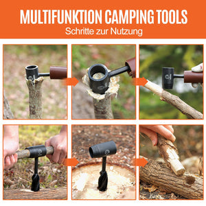 Saker Multifunktionaler Schraubenschlüssel für Camping