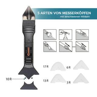 Saker 3 in 1 Silikonentferner Set Dichtungs Werkzeugsatz